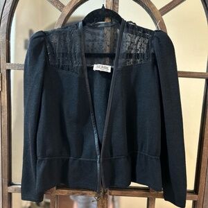 Rare St. John by Marcy grey blazer